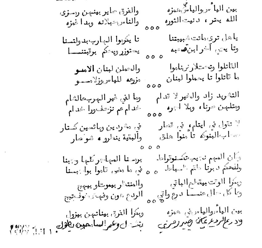 قصيدة عن دخول القوات العربية